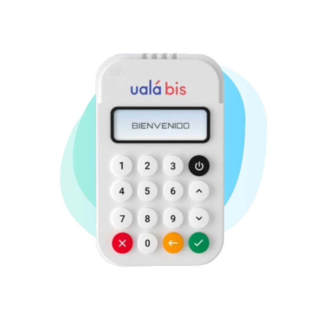 Lector de tarjetas Ualá Bis - Acepta tarjetas de crédito y débito