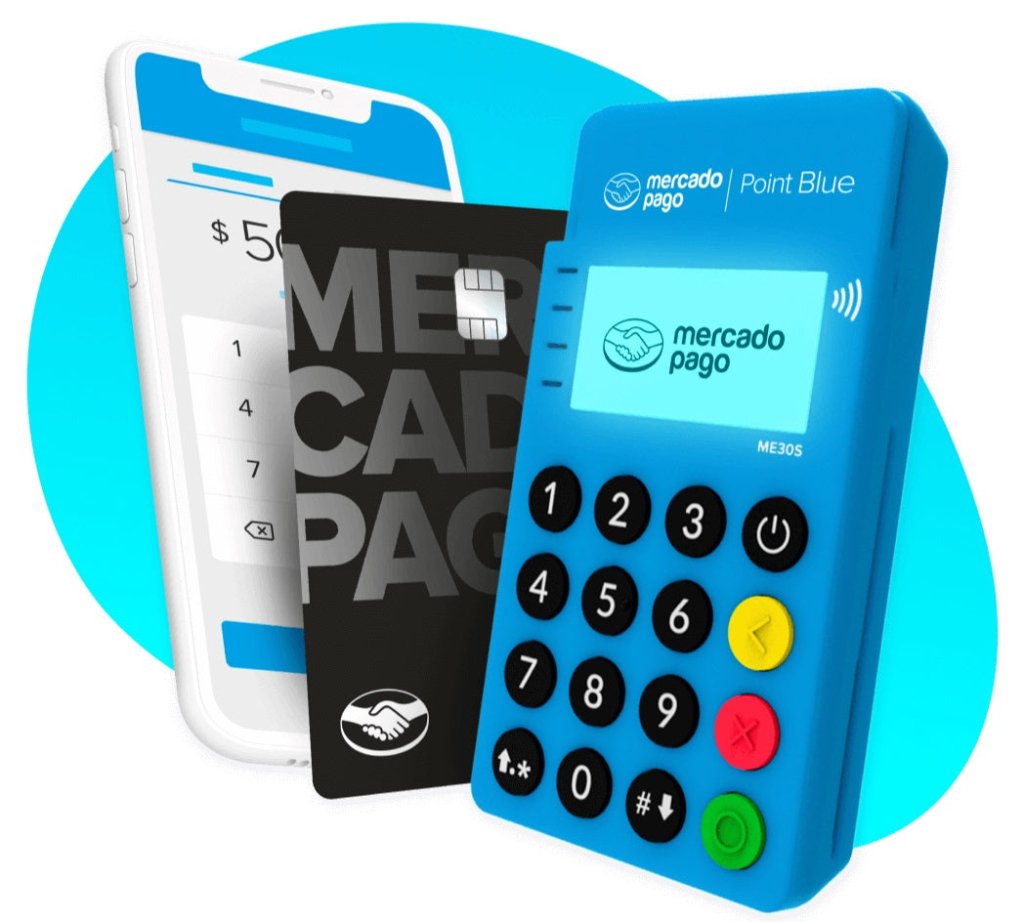 Mercado Pago Lector De Tarjetas Point Blue - GIRAE México