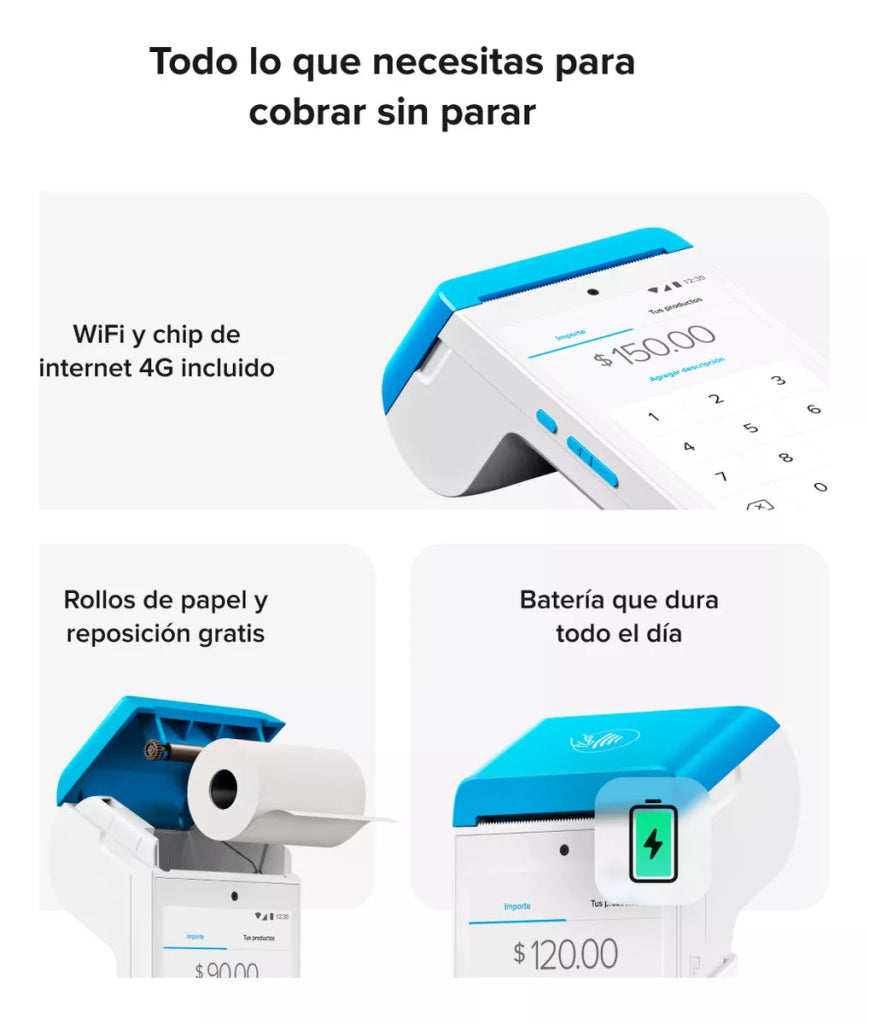 Point Smart 2 Terminal para Tarjetas de Mercado Pago - GIRAE México